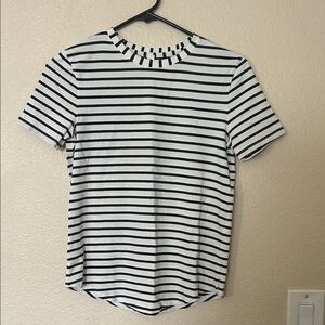Lululemon Striped Black and White Women's Top